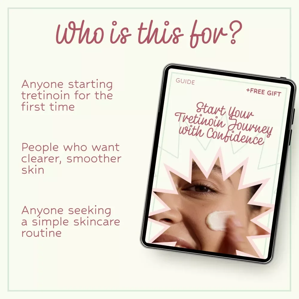 Start Your Tretinoin Journey with Confidence – tretinoin for beginners Guide, Skincare Routine eBook, Acne & Anti-Aging Digital Download