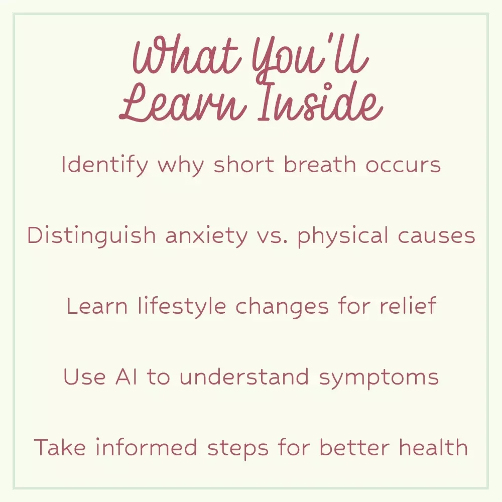 Hidden Reasons for Breathlessness at Rest – Guide on What Causes Shortness of Breath at Rest