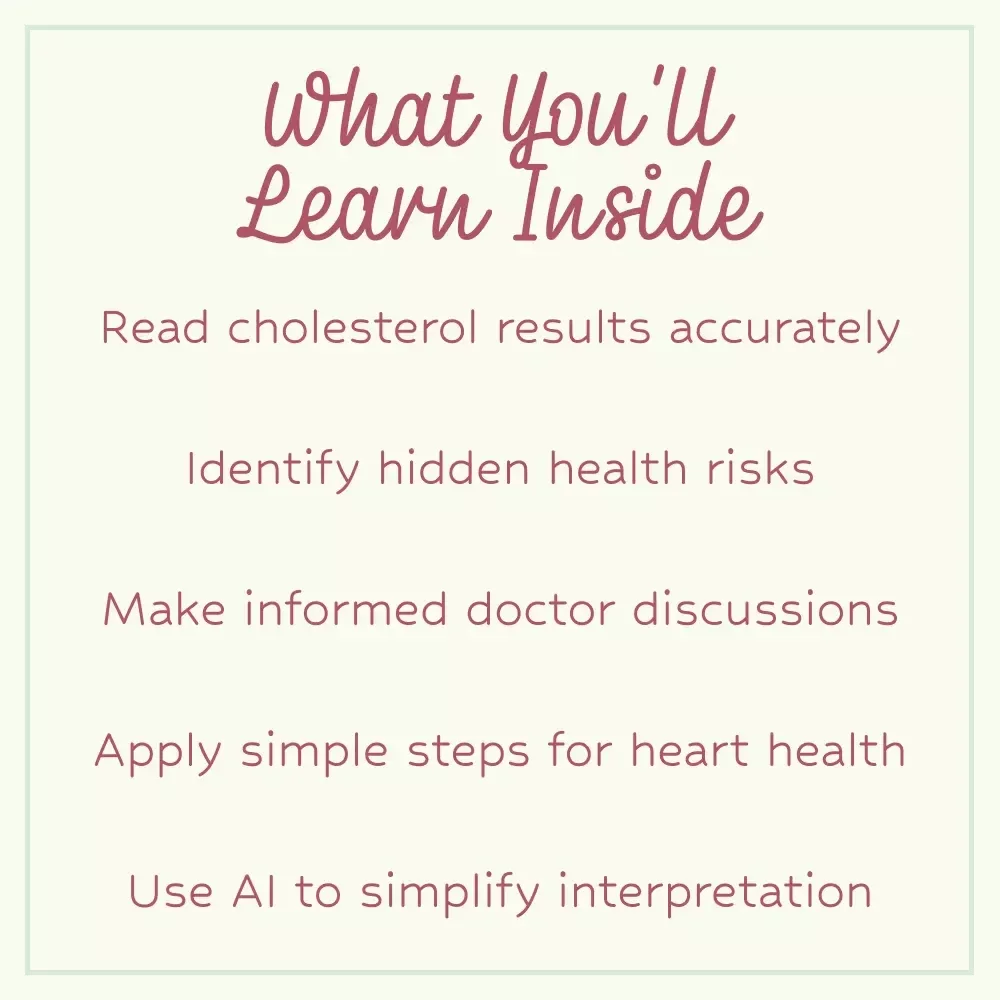 Understanding Your Cholesterol Test Results: How to Read Cholesterol Results Guide for Clarity and Health