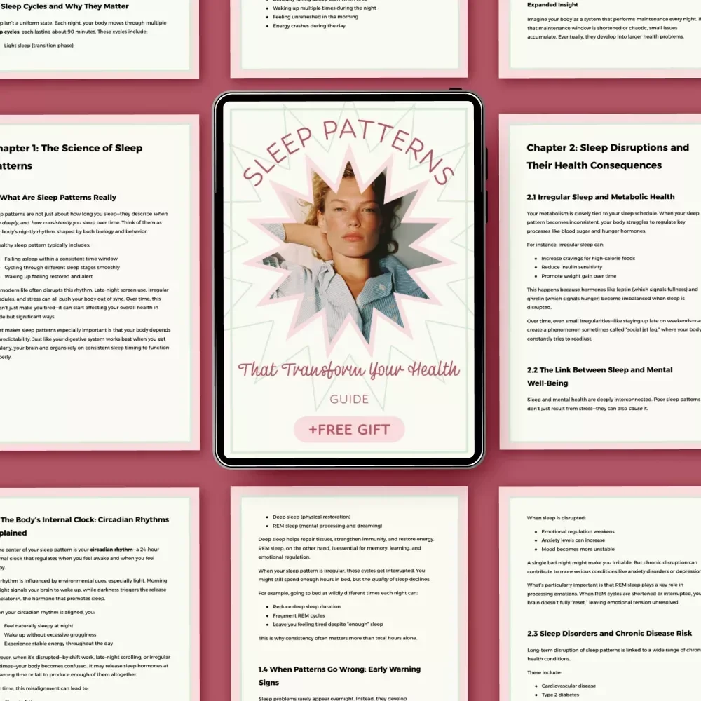 Sleep Patterns That Transform Your Health: Guide to Understanding Sleep Patterns Linked to Health Issues for Better Wellness