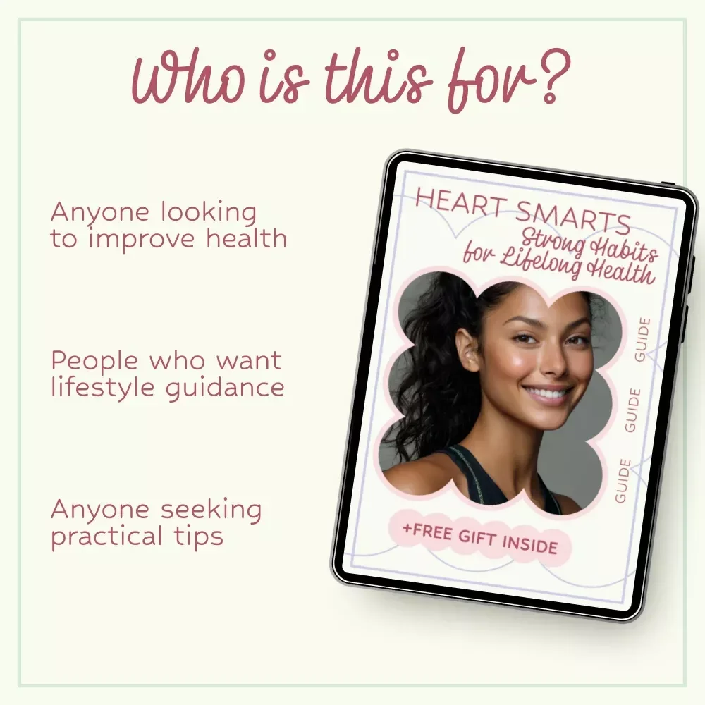 Heart Smarts: Strong Habits for Lifelong Health Guide – Learn What Lifestyle Factors Affect Heart Health, Nutrition, Exercise, Sleep, Stress Management & AI Monitoring