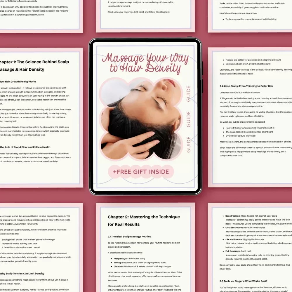 Massage Your Way to Hair Density: Ultimate Guide to Scalp Massage for Hair Density