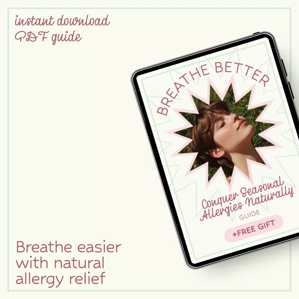 Breathe Better: Conquer Seasonal Allergies Naturally – How to Manage Seasonal Allergies Symptoms Guide