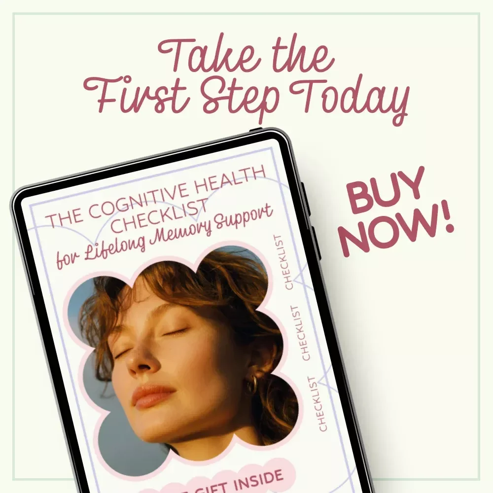 The Cognitive Health Checklist for Lifelong Memory Support – Daily Habits, Brain Nutrition & Mental Fitness Guide for What Affects Memory as You Age