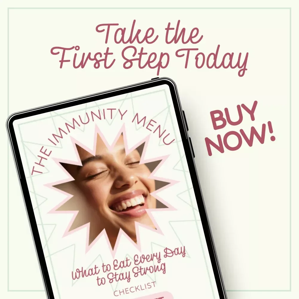 The Immunity Menu: What to Eat Every Day to Stay Strong – Daily Foods That Boost Immunity Checklist for Optimal Health