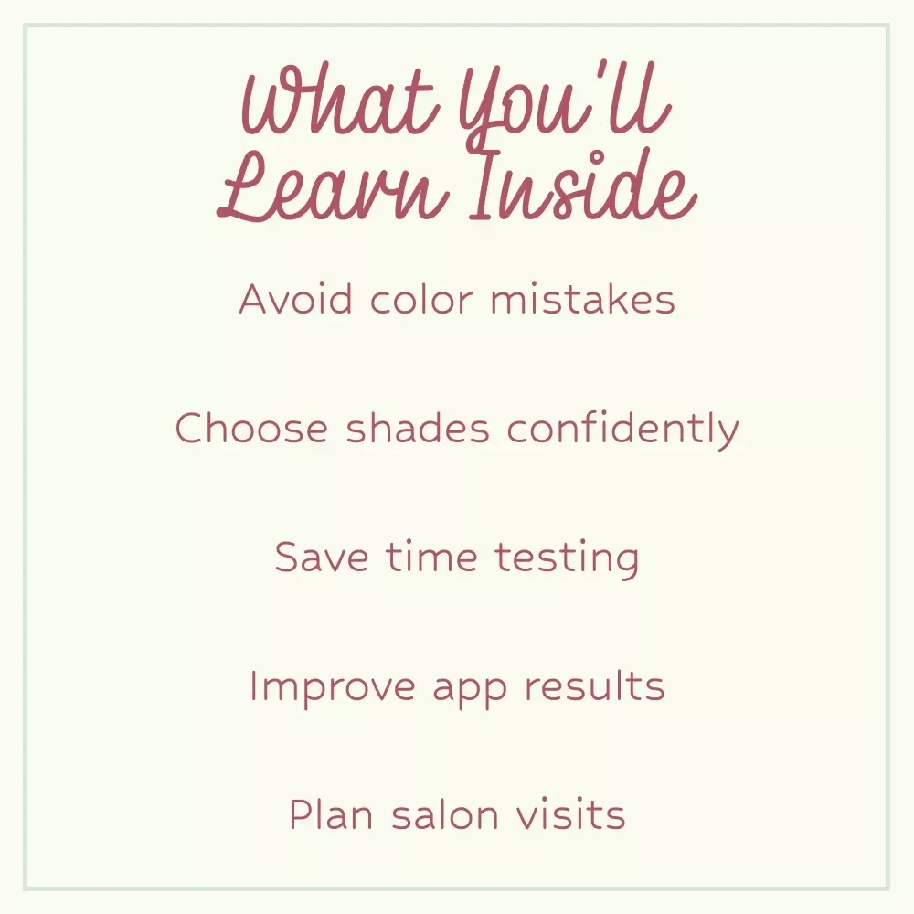 AI Hair Color Try On Apps Checklist – Ultimate Digital Guide for Virtual Hair Color Testing, Styling Decisions & Shade Confidence