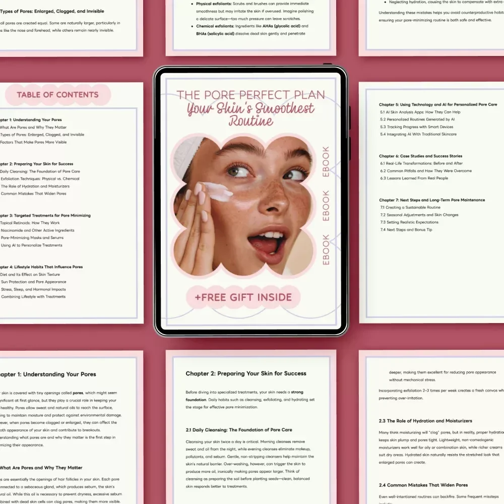 The Pore Perfect Plan: Your Skin’s Smoothest Routine – Ultimate Pore Minimizing Routine eBook for Flawless Skin