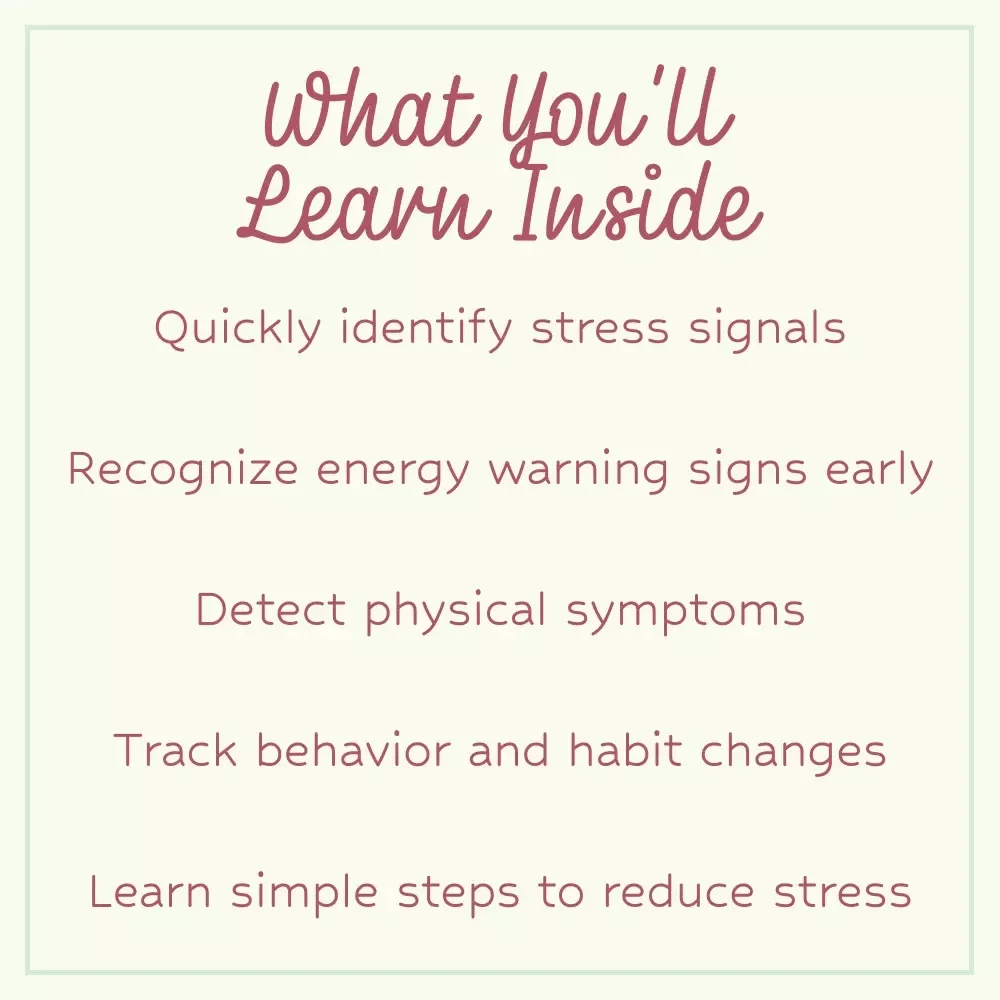 21 Sneaky Signs Your Stress Levels Are Sky-High – Checklist to Spot Stress, Mental Clues, Sleep & Energy Red Flags, Physical Symptoms, and Behavior Changes | Ways to Tell if Stress is High