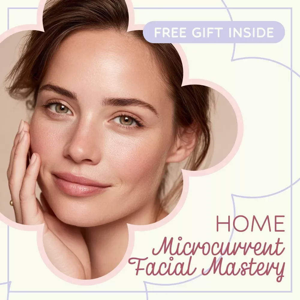 Youthful Glow: Home Microcurrent Facial Mastery – Microcurrent Facial at Home Guide, DIY Skin Lifting & Toning eBook, Anti-Aging Facial Routine Download