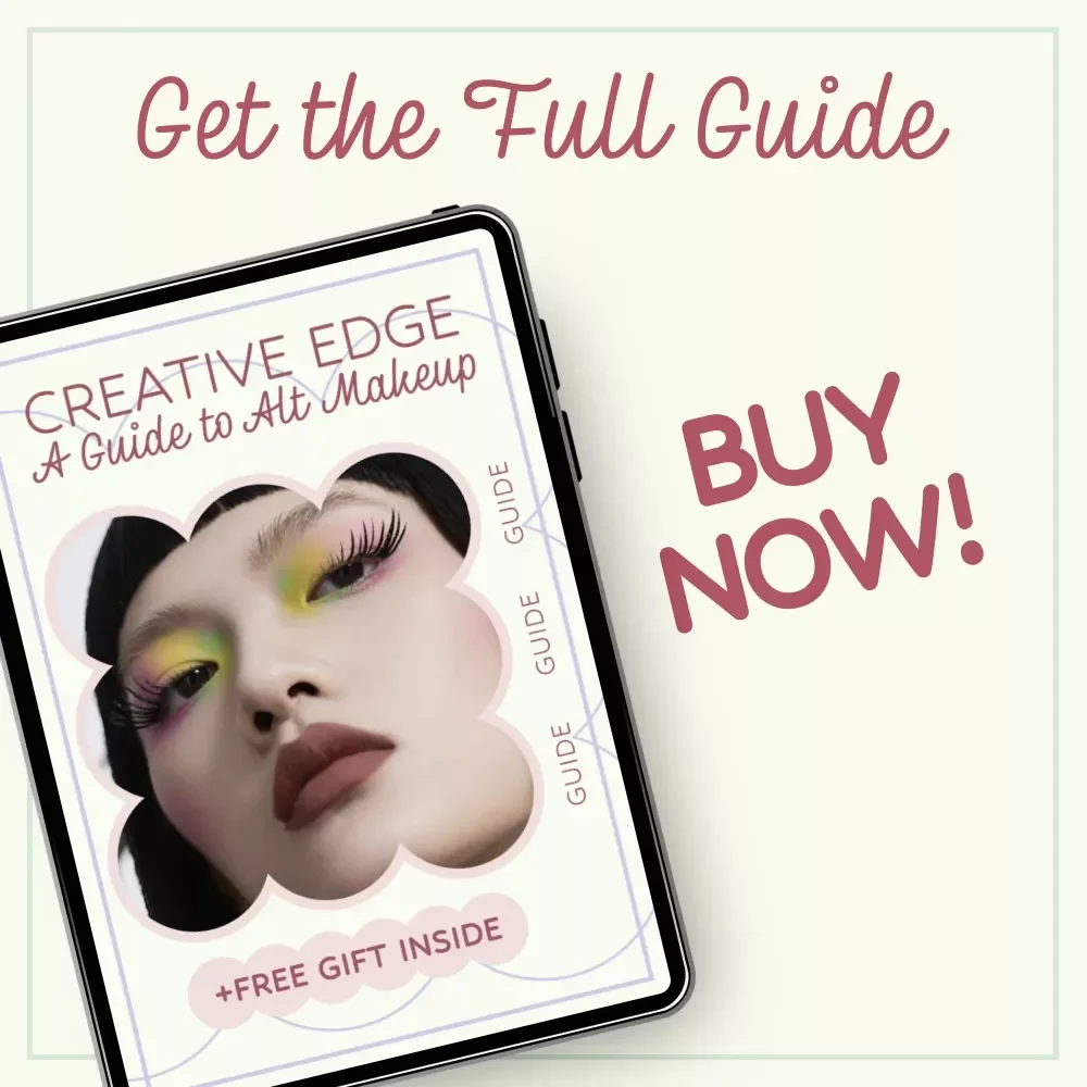 Creative Edge: A Guide to Alt Makeup | Alt Makeup Aesthetic Digital Download, Alternative Beauty Guide, Creative Makeup Styles eBook