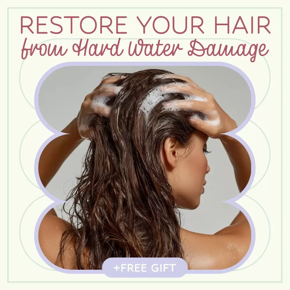 Restore Your Hair from Hard Water Damage – Complete Guide & Hard Water Hair Damage Fix eBook for Stronger, Healthier Hair Naturally