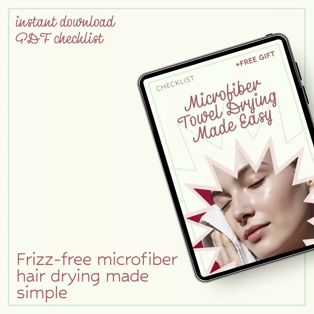 Microfiber Towel Drying Made Easy – Checklist for Perfect Hair Routine with microfiber towel for hair drying, Frizz-Free, Gentle Drying Guide