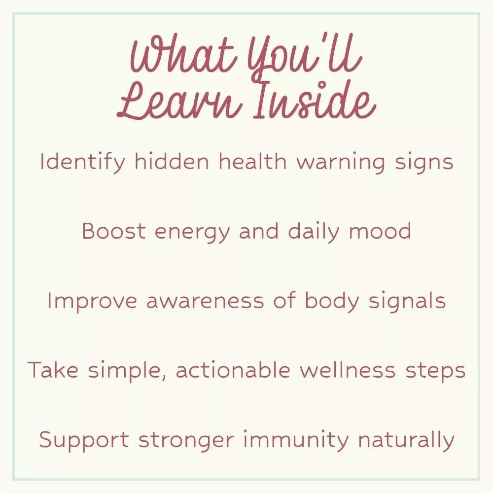 Are You Running Low on Sunshine? Checklist | Signs of Vitamin D Deficiency Self-Assessment Guide for Energy, Mood & Immunity Wellness