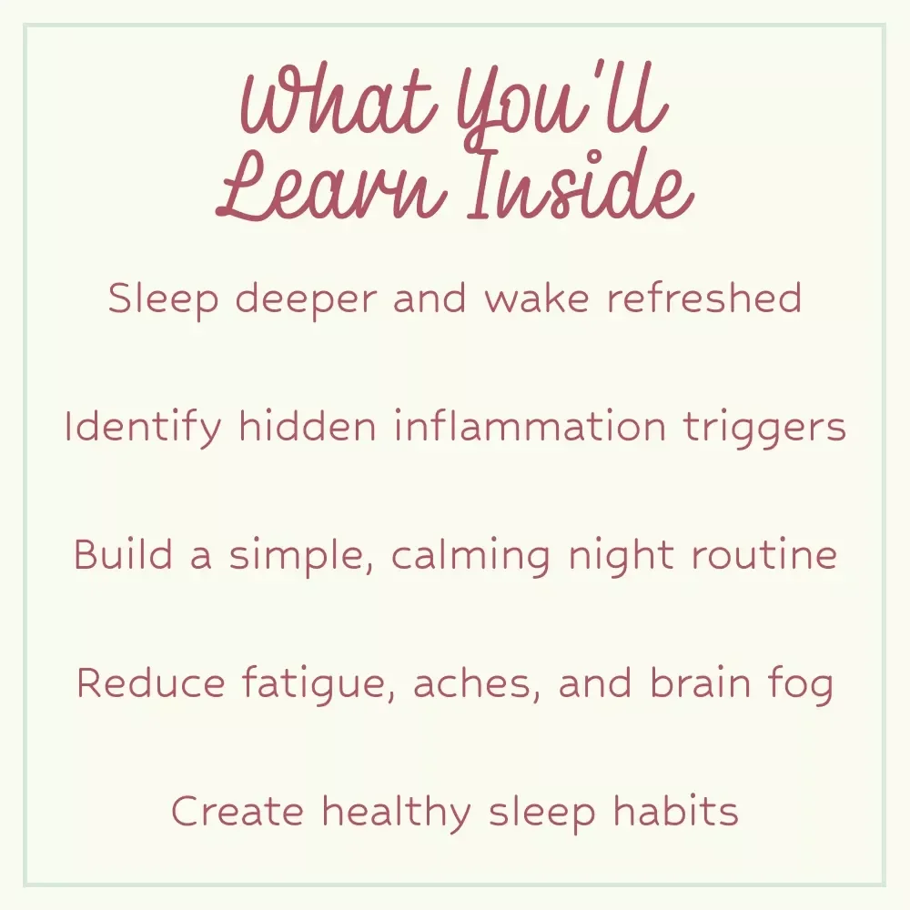 Sleep vs. Inflammation: Your Nightly Reset Checklist | How Body Inflammation Affects Sleep Guide for Better Rest, Recovery & Wellness Routine