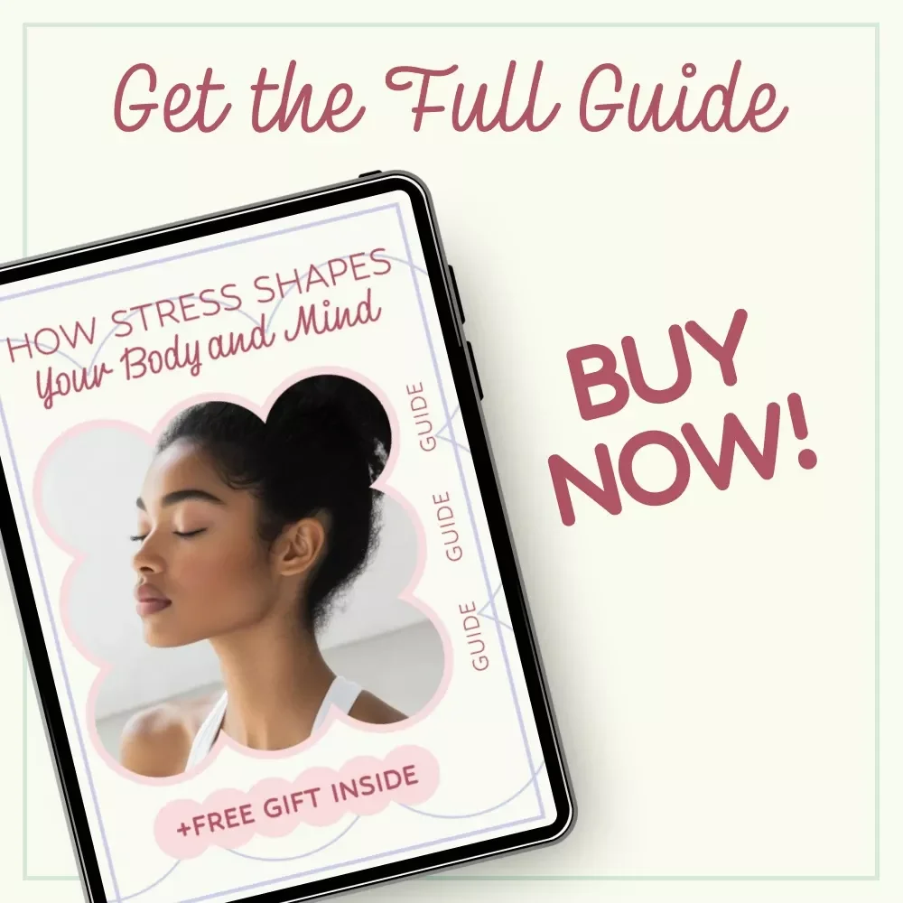 How Stress Shapes Your Body and Mind | A Complete Guide on how stress affects health, Stress Management eBook, Mental Wellness Checklist, Digital Download