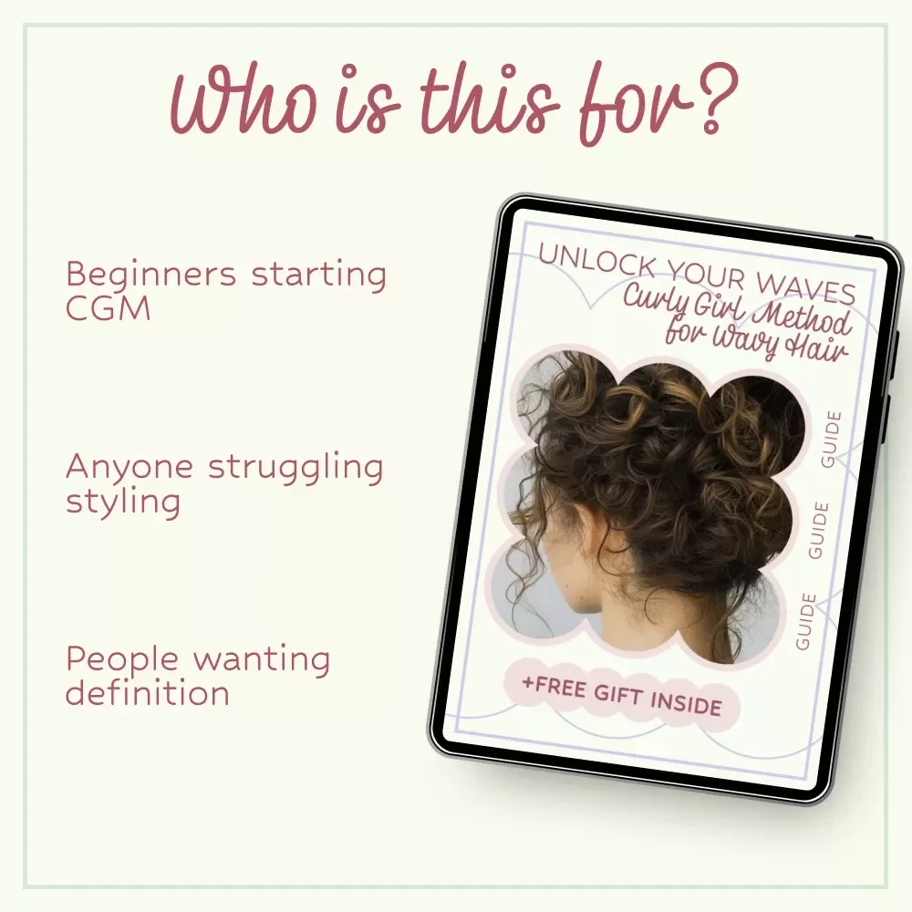 Unlock Your Waves: Curly Girl Method for Wavy Hair – Ultimate Digital Guide for Defined, Frizz-Free Waves & Healthy Hair Routine
