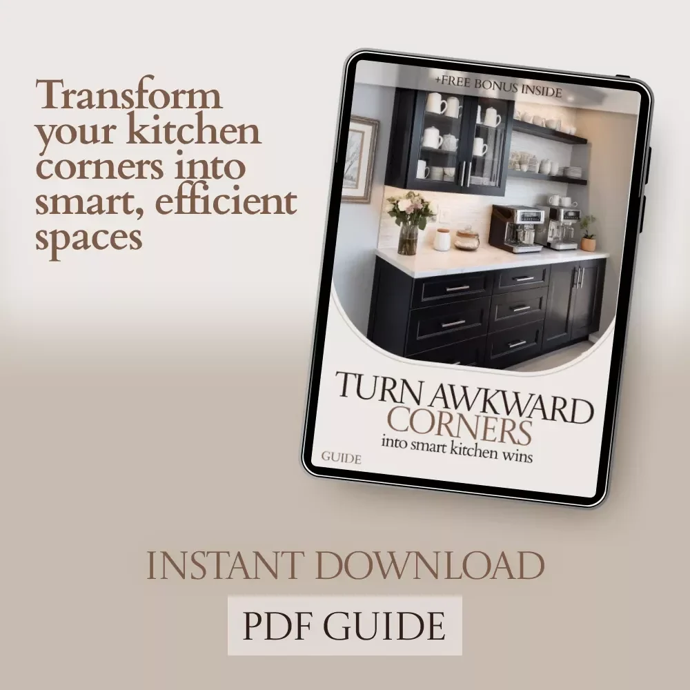 Turn Awkward Corners Into Smart Kitchen Wins - Corner Cabinet Solutions Guide