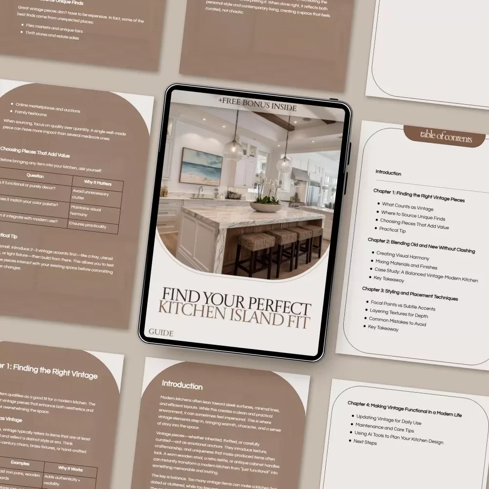 Find Your Perfect Kitchen Island Fit – Complete Kitchen Island Size Guide for Layout Planning, Dimensions, and Space Optimization