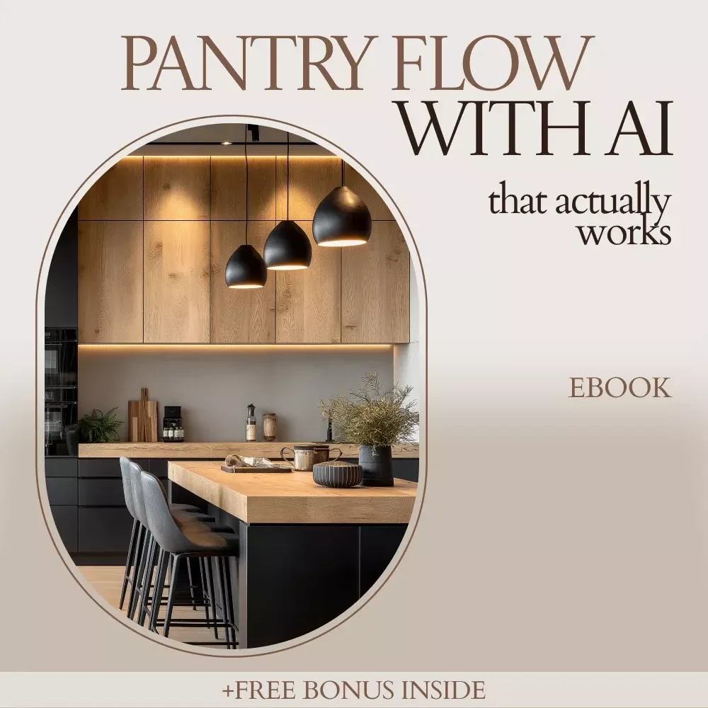 Pantry Flow With AI That Actually Works – Smart Kitchen Organization eBook | AI Tools for Pantry Inventory Tracking Guide | Digital Download for Efficient Grocery & Food Management