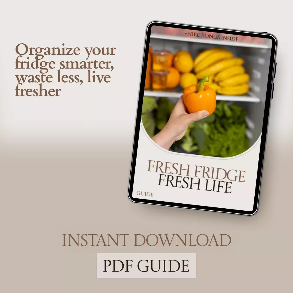 Fresh Fridge Fresh Life – Ultimate Refrigerator Organization Guide, Kitchen Declutter eBook, Smart Fridge System & Food Storage Checklist