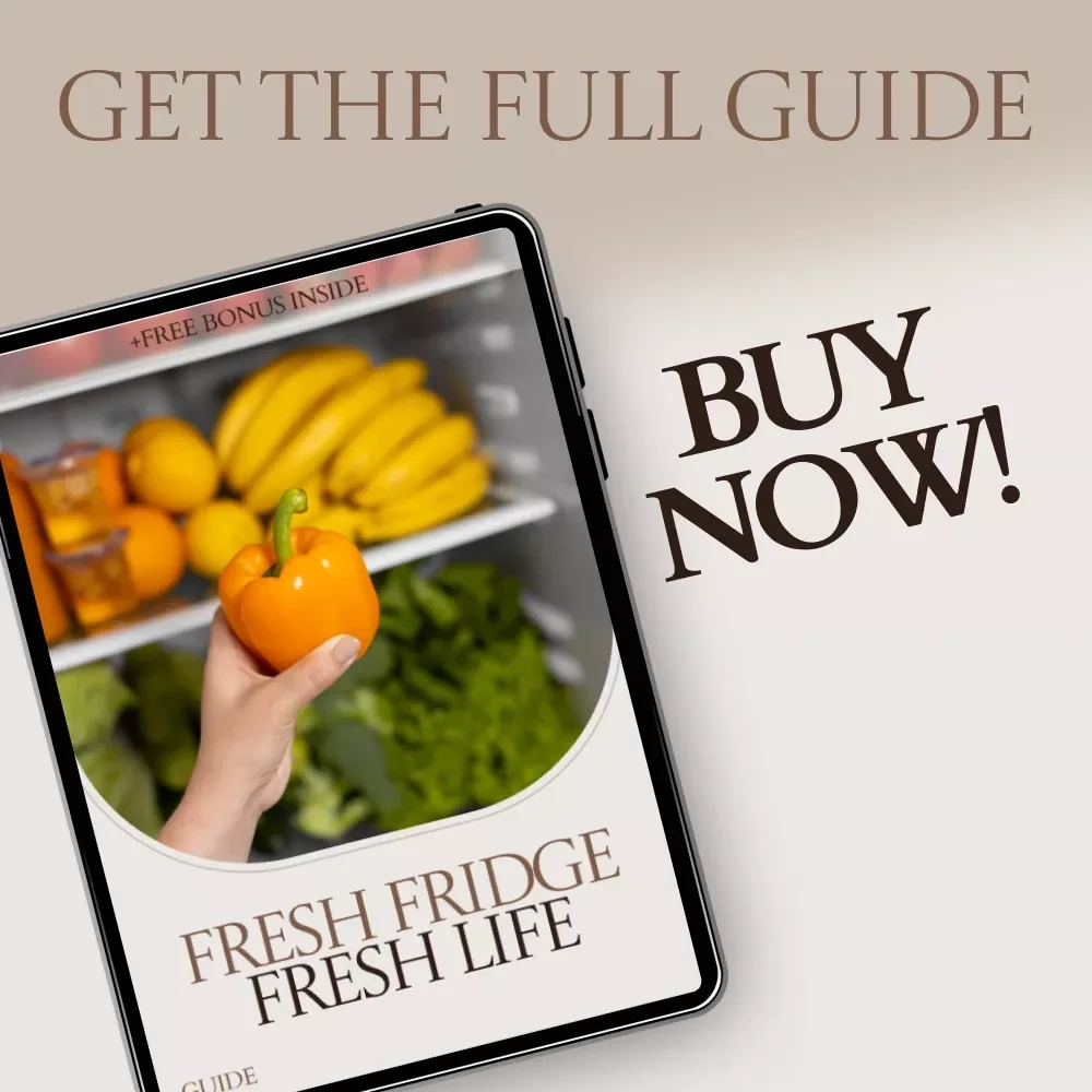 Fresh Fridge Fresh Life – Ultimate Refrigerator Organization Guide, Kitchen Declutter eBook, Smart Fridge System & Food Storage Checklist