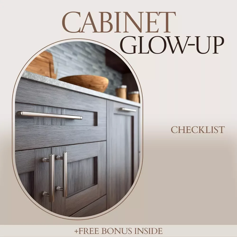 Cabinet Glow-Up Checklist: Ultimate Guide to Kitchen Cabinet Refacing Ideas for a Stunning Makeover