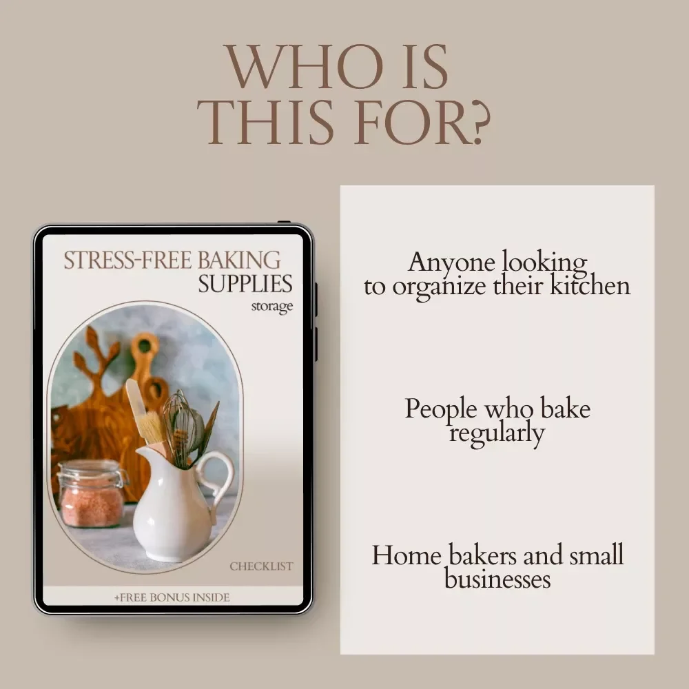 Stress-Free Baking Supplies Storage Checklist: Ultimate Guide for Kitchen Organization