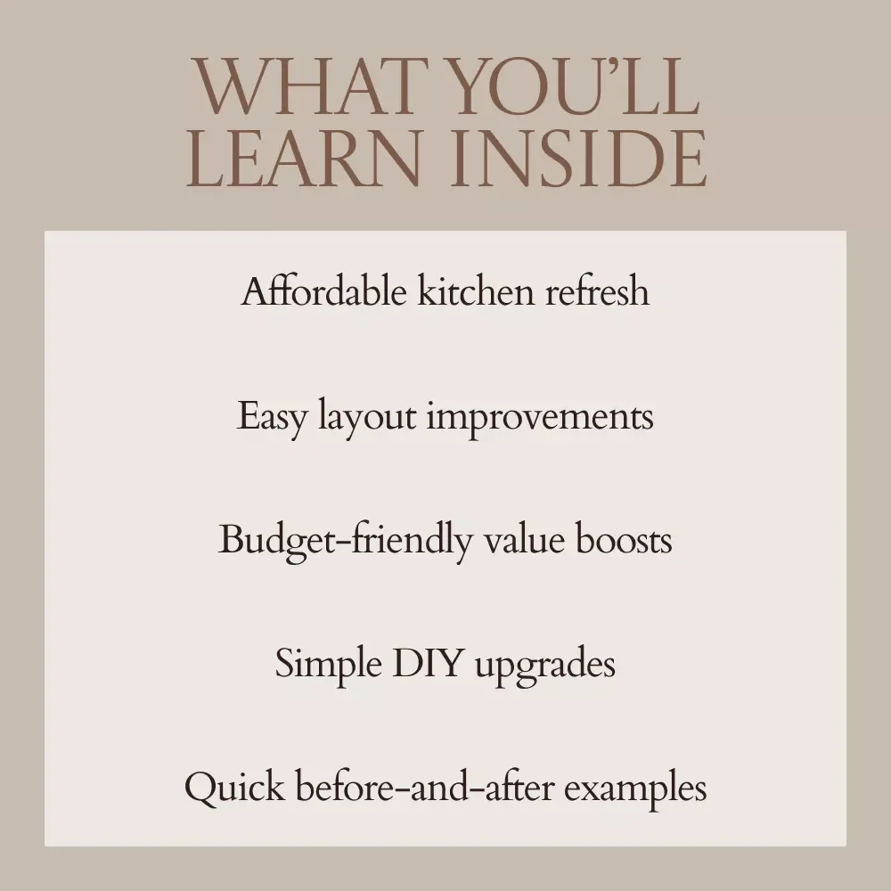 Kitchen Wins That Actually Change the Room: DIY Kitchen Upgrades Guide