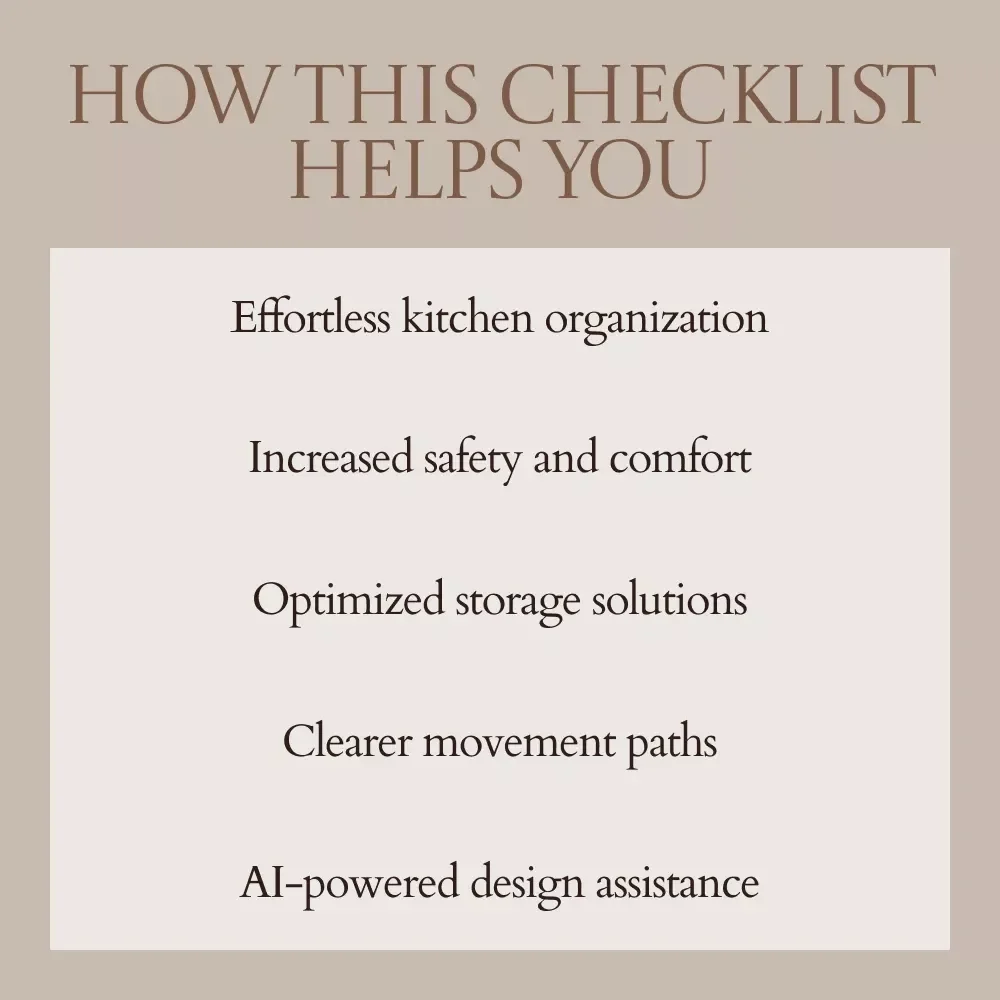 Kitchen Flow Reset: A Handy Checklist to Organize Your Kitchen for Accessibility