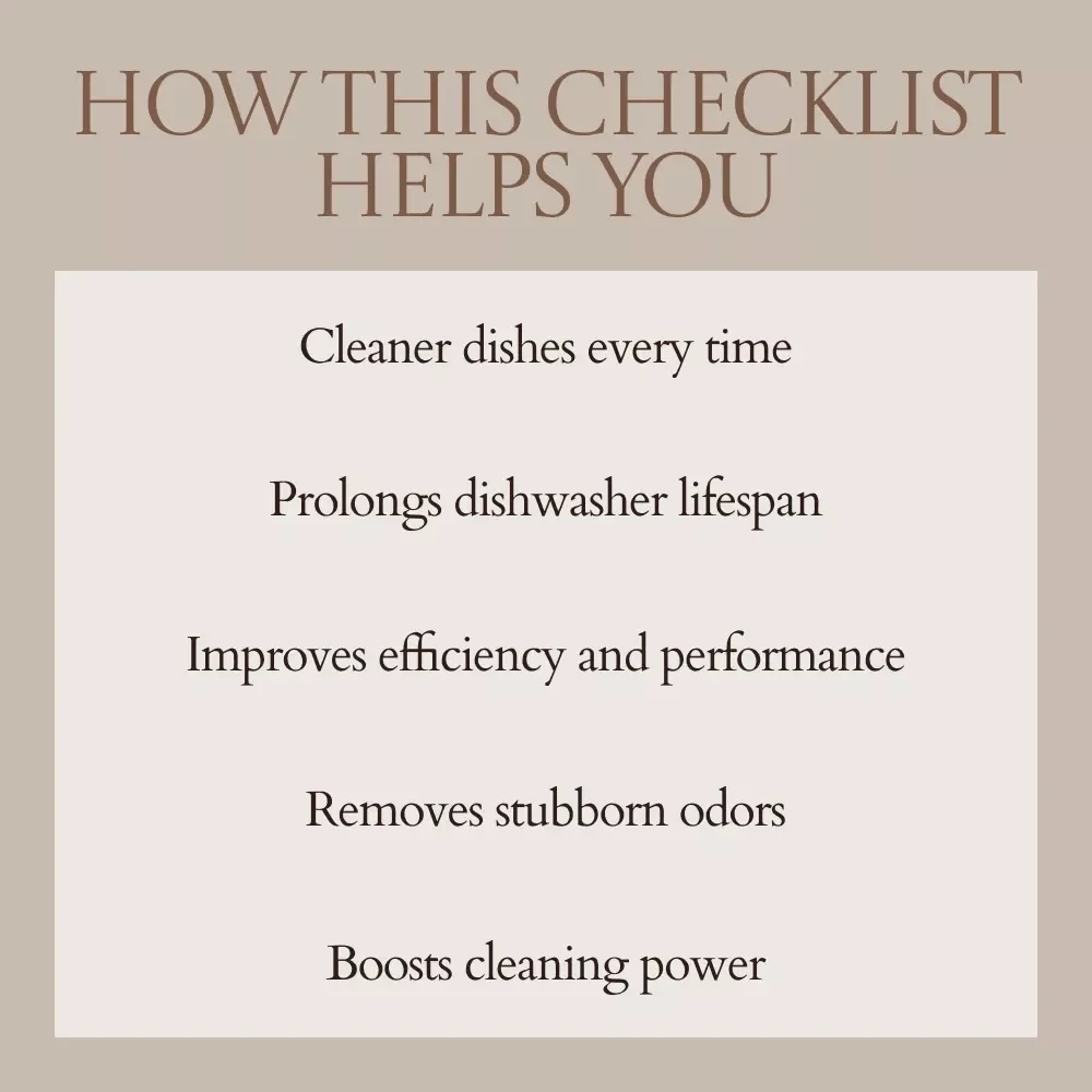 Dishwasher Glow-Up: The Ultimate Checklist to Clean Your Dishwasher Like a Pro