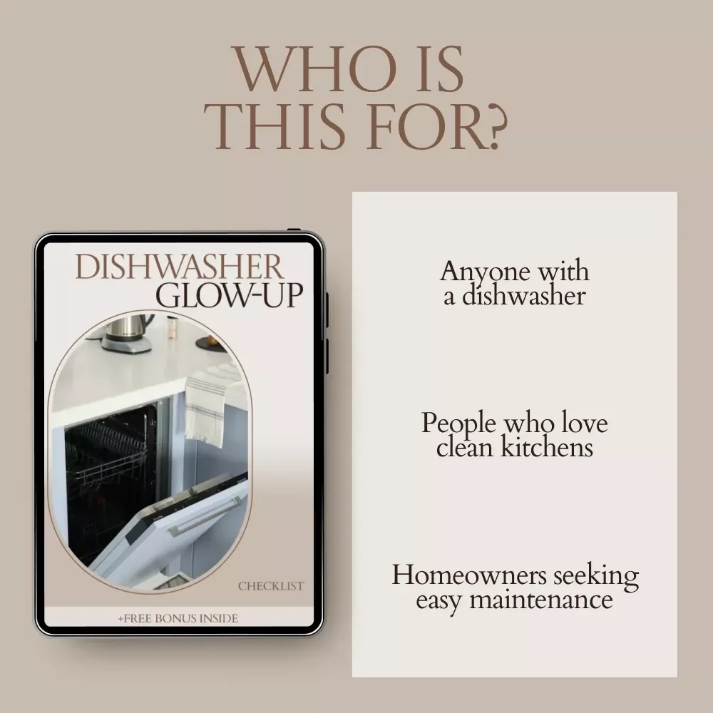 Dishwasher Glow-Up: The Ultimate Checklist to Clean Your Dishwasher Like a Pro