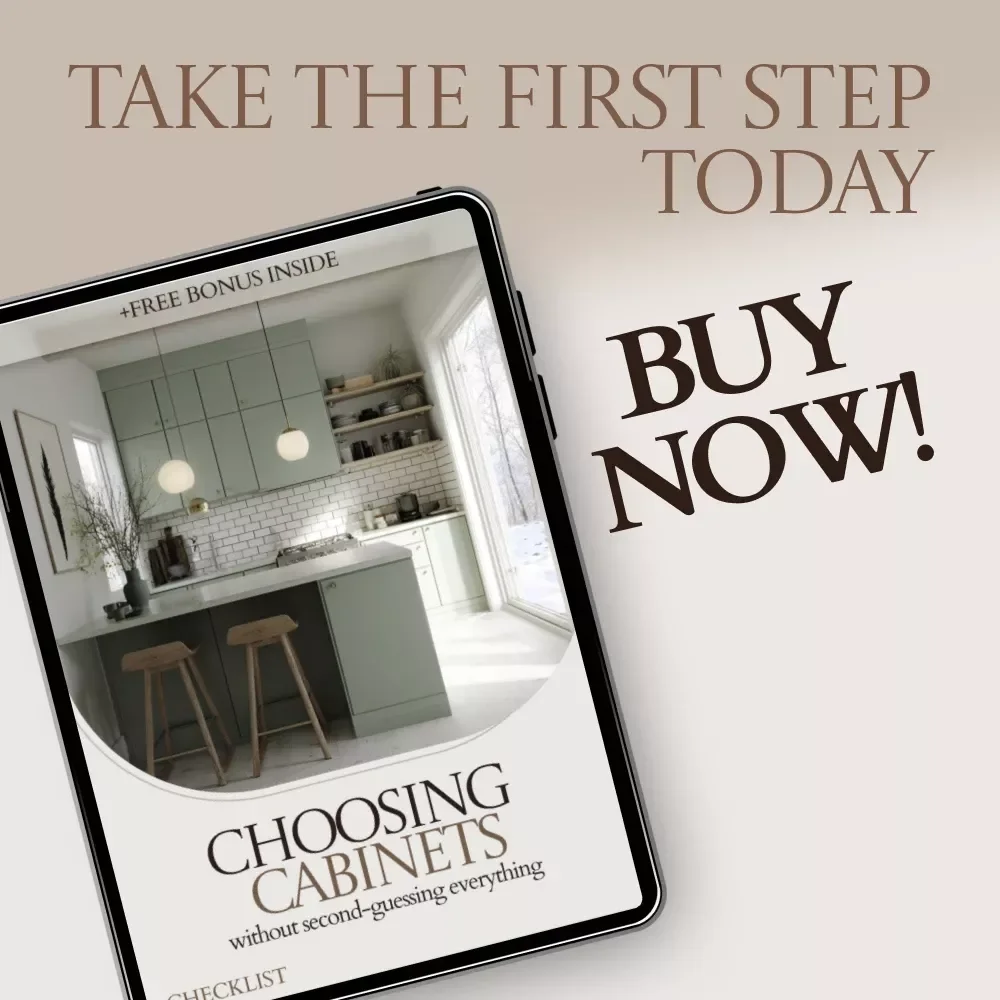 Choosing Cabinets Without Second-Guessing Everything | Shaker Cabinets vs Slab Kitchen Decision Checklist, Cabinet Style Guide, Remodel Planning Tool