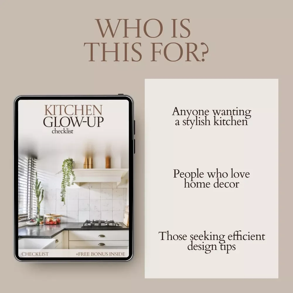 Kitchen Glow-Up Checklist: Essential Kitchen Decor Ideas for a Stunning Home Makeover