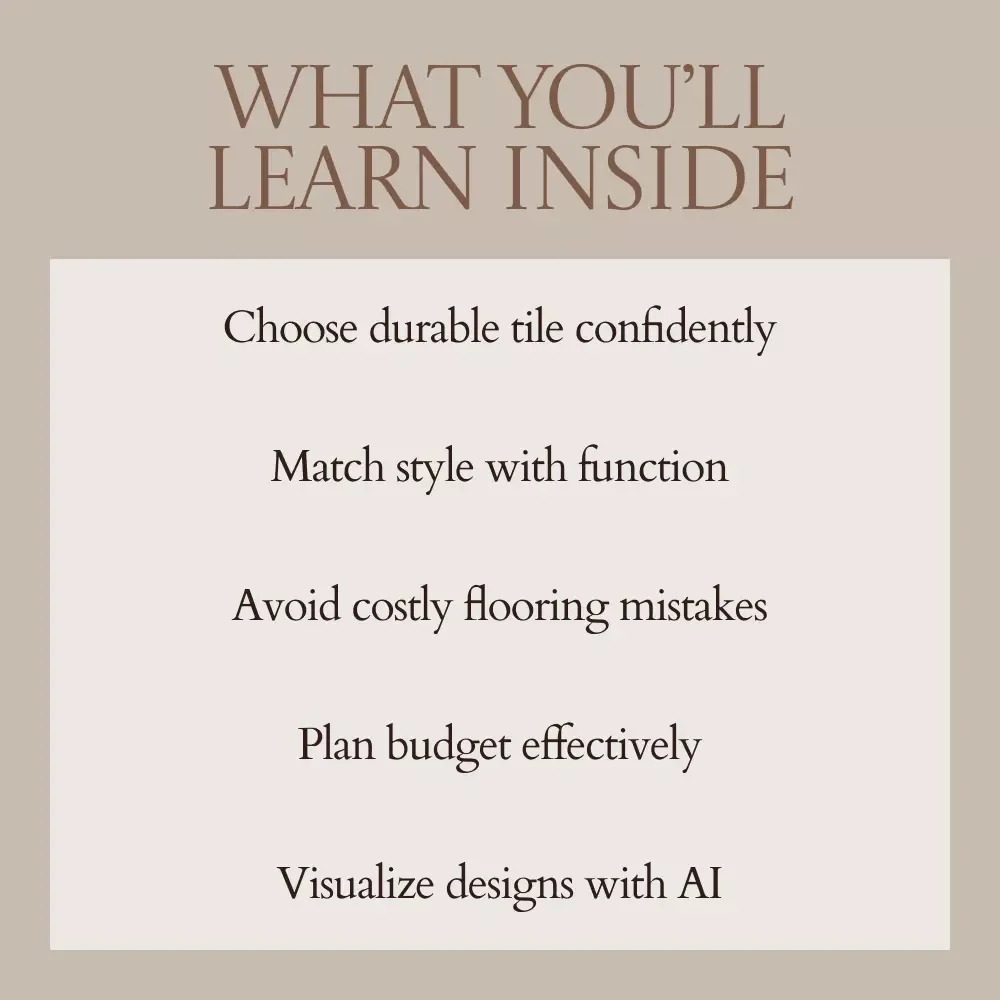 A Kitchen Floor That Works as Hard as You Do – The Ultimate Guide to tile flooring for kitchen | Smart Design, Durable Choices, Budget & AI Planning Tips