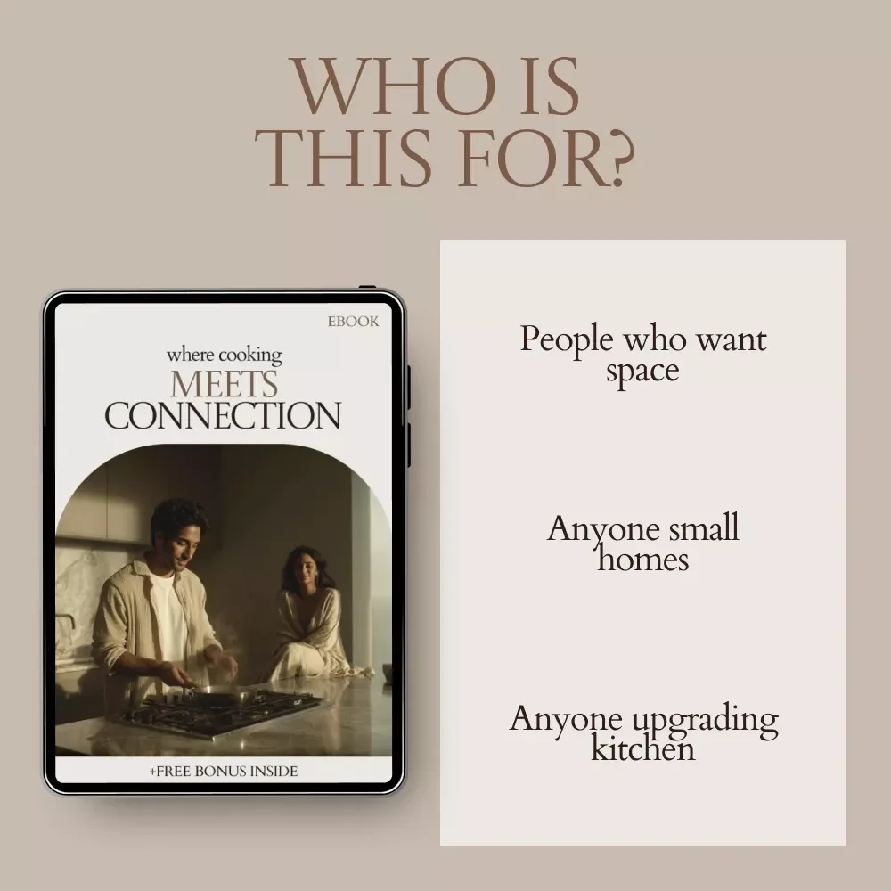 Where Cooking Meets Connection: Kitchen Dining Combo Ideas eBook, Modern Layout Guide, Smart Space Planning & Design Harmony for Stylish Homes