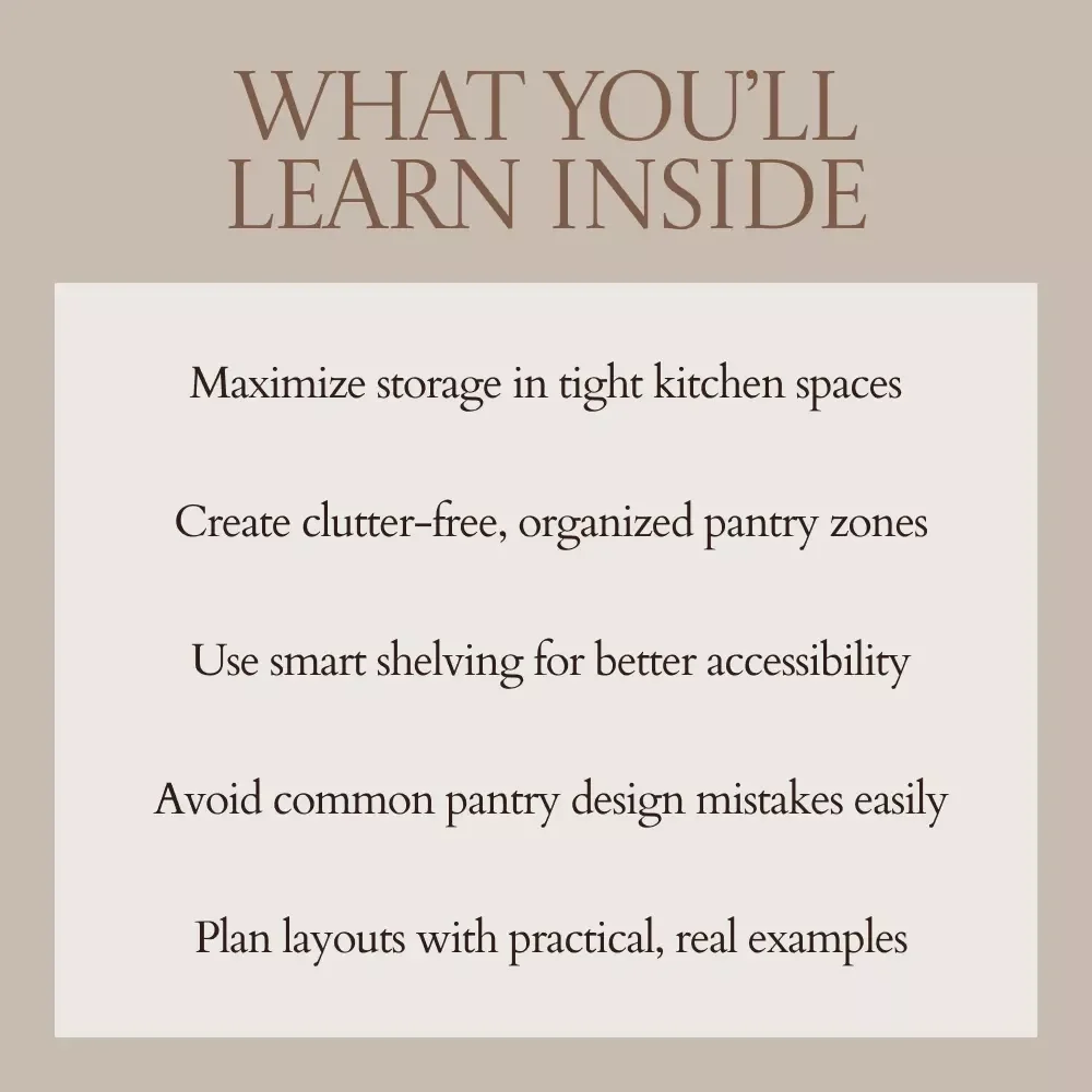 Your Pantry with Pocket Doors – Narrow Pantry with Pocket Doors Guide for Small Kitchens, Space-Saving Storage Design, Smart Shelving & Layout Ideas eBook