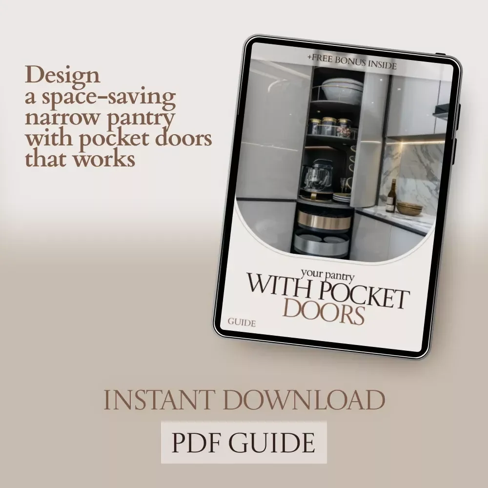 Your Pantry with Pocket Doors – Narrow Pantry with Pocket Doors Guide for Small Kitchens, Space-Saving Storage Design, Smart Shelving & Layout Ideas eBook