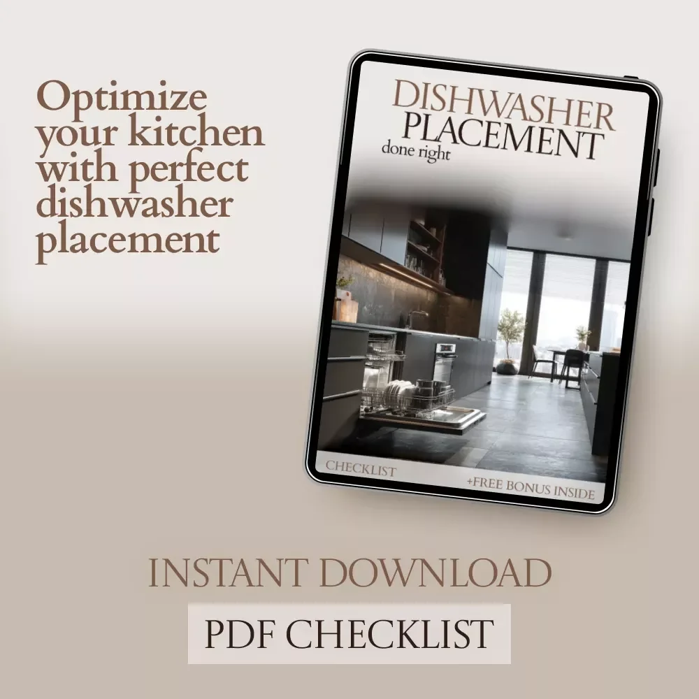 Dishwasher Placement Done Right: The Ultimate Kitchen Checklist for Effortless Dishwasher Installation