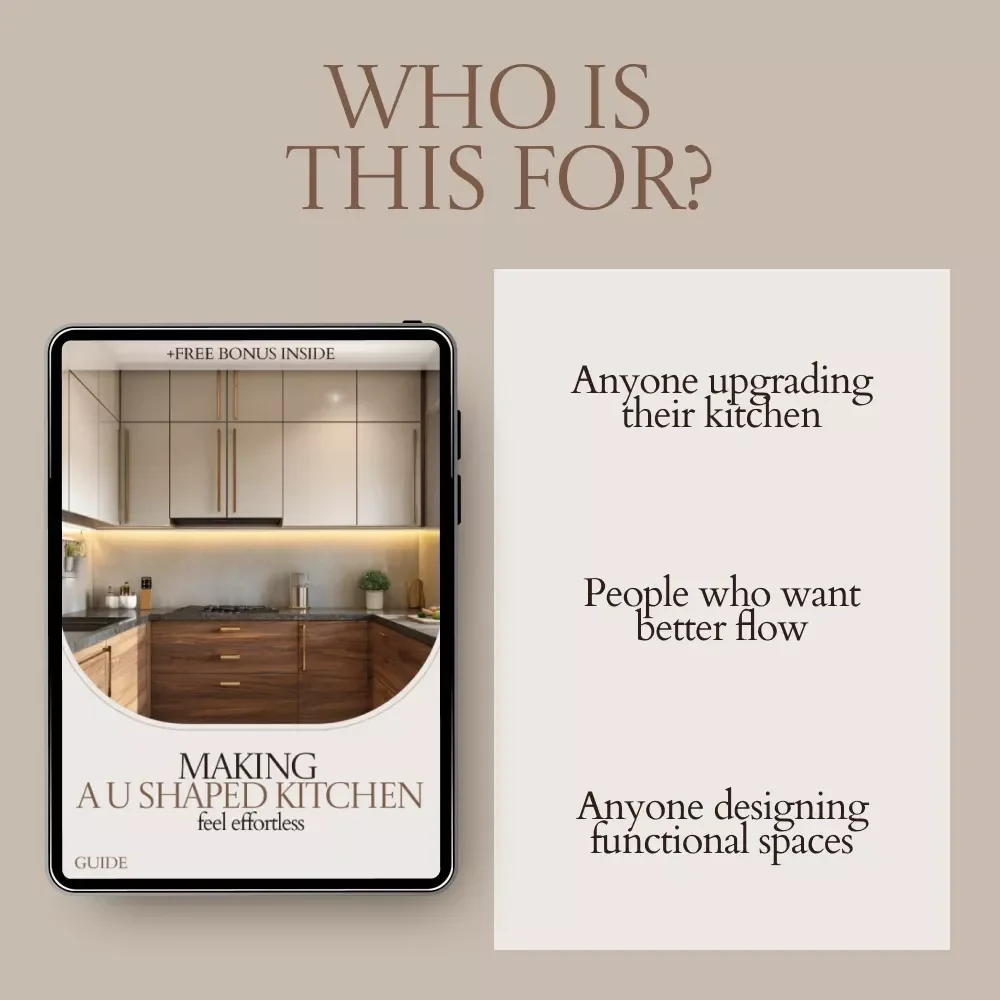 Making a U Shaped Kitchen Feel Effortless – Complete Guide to Mastering the u shaped kitchen layout for Flow, Storage & Modern Living