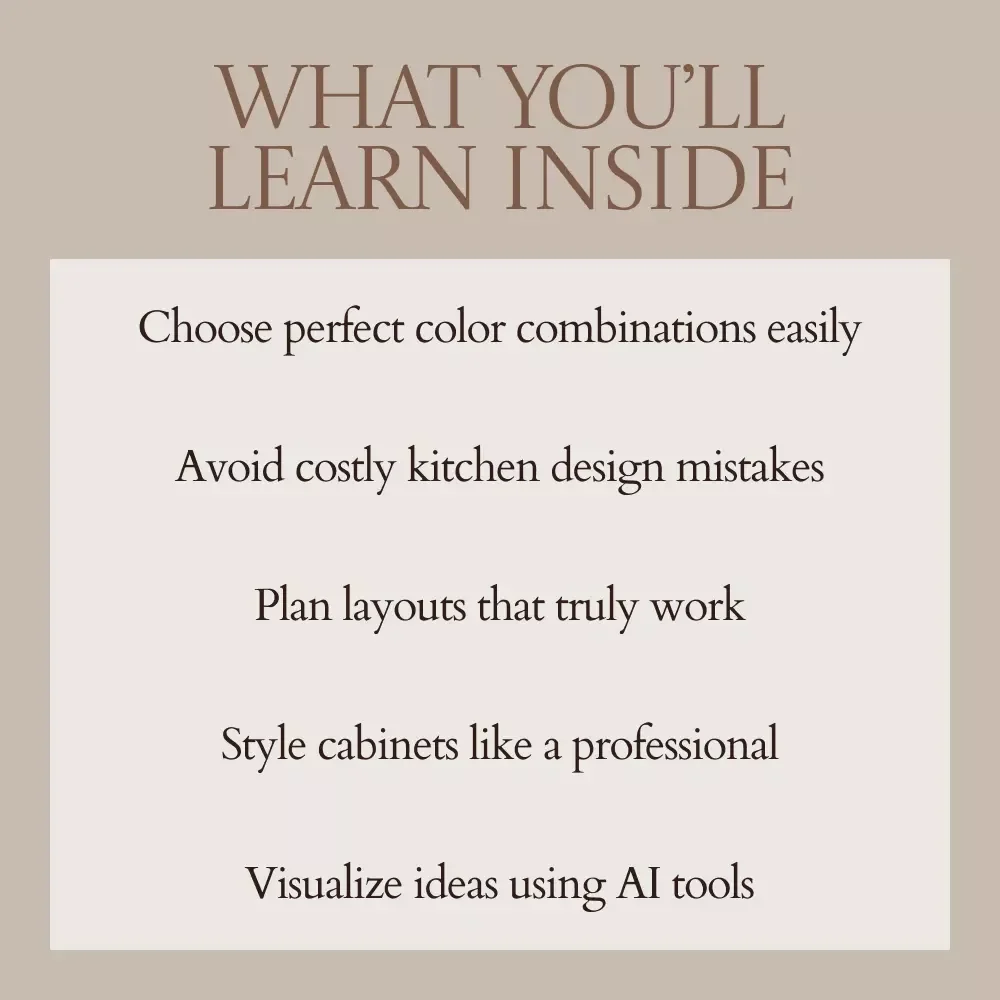 Two Tone Kitchen Cabinets Guide | Modern Kitchen Design eBook, Color Combinations, Layout Ideas, Styling Tips, Digital Download for Home Renovation