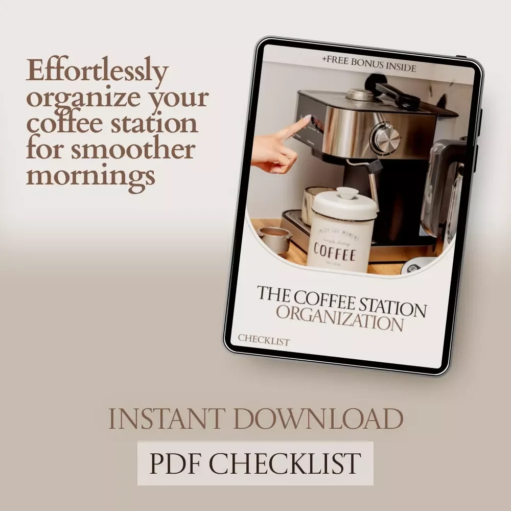 The Coffee Station Organization Checklist | Simple Tips for an Efficient Coffee Corner