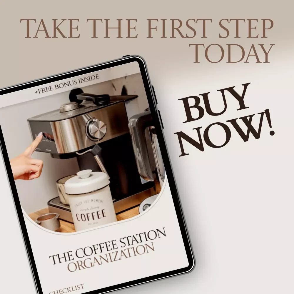 The Coffee Station Organization Checklist | Simple Tips for an Efficient Coffee Corner