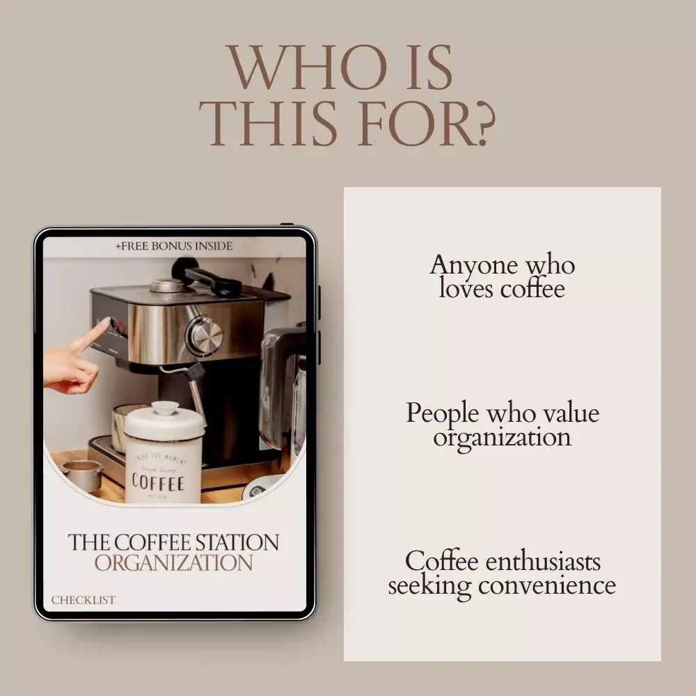 The Coffee Station Organization Checklist | Simple Tips for an Efficient Coffee Corner