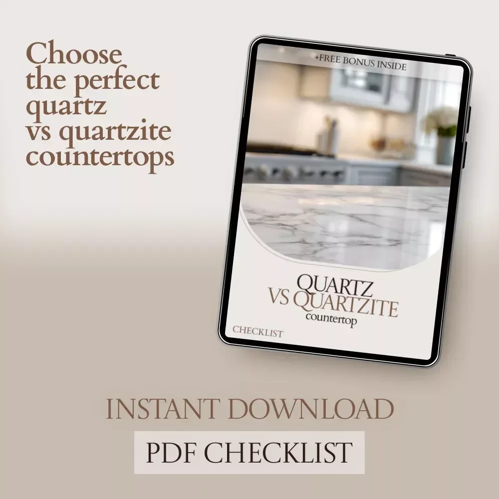 Quartz vs Quartzite Countertop Checklist – Essential Guide for Choosing Quartz vs Quartzite Countertops