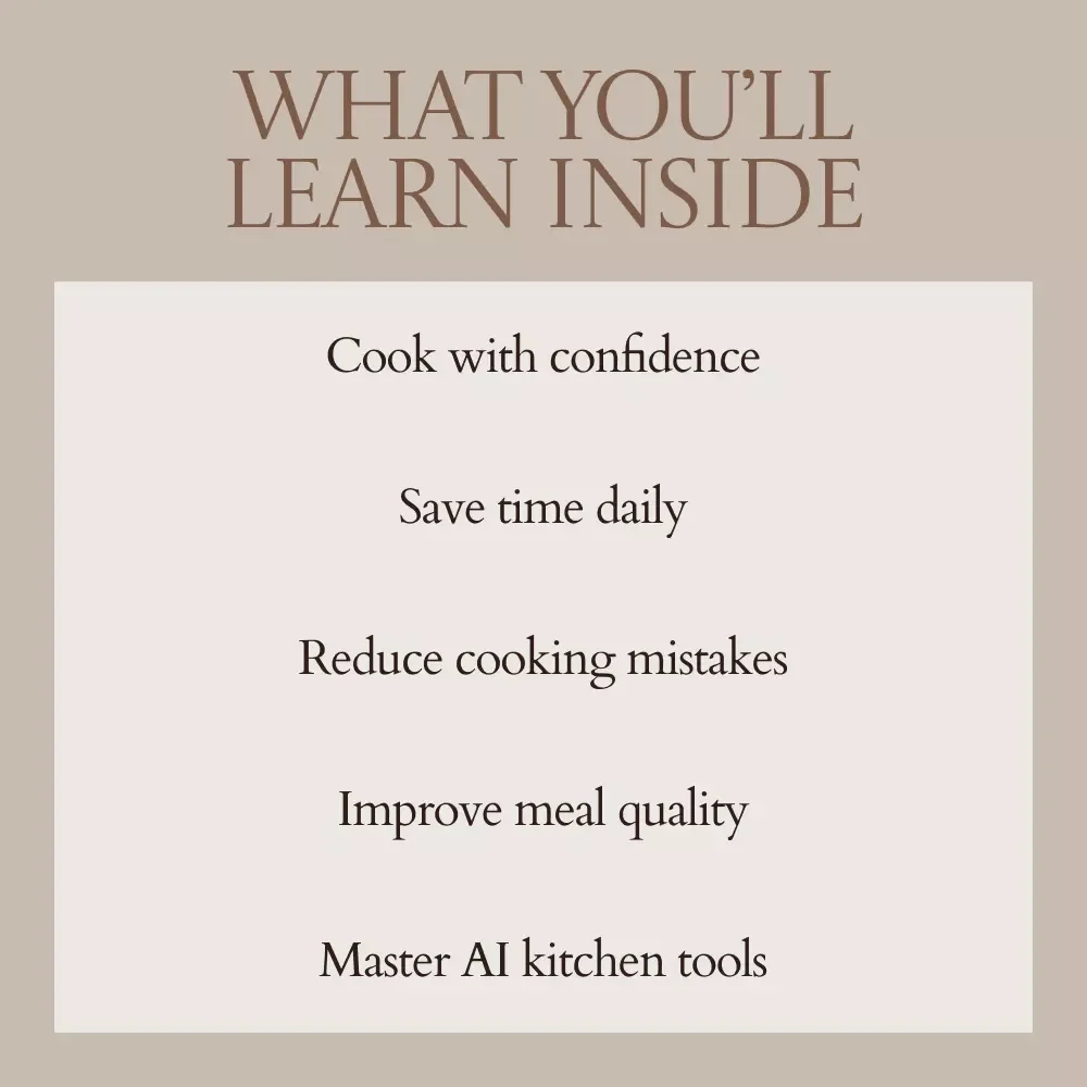 Kitchen Companion That Cooks With You Every Step – AI Sous Chef for Guided Cooking Digital Guide for Smarter Home Cooking & Effortless Meal Mastery