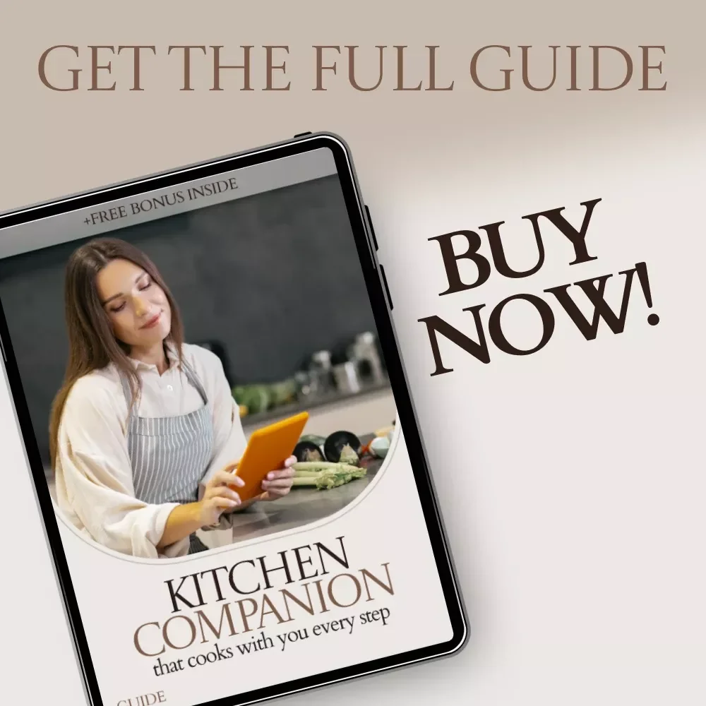 Kitchen Companion That Cooks With You Every Step – AI Sous Chef for Guided Cooking Digital Guide for Smarter Home Cooking & Effortless Meal Mastery
