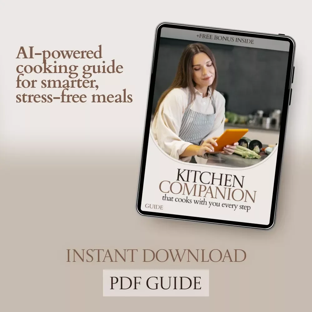 Kitchen Companion That Cooks With You Every Step – AI Sous Chef for Guided Cooking Digital Guide for Smarter Home Cooking & Effortless Meal Mastery