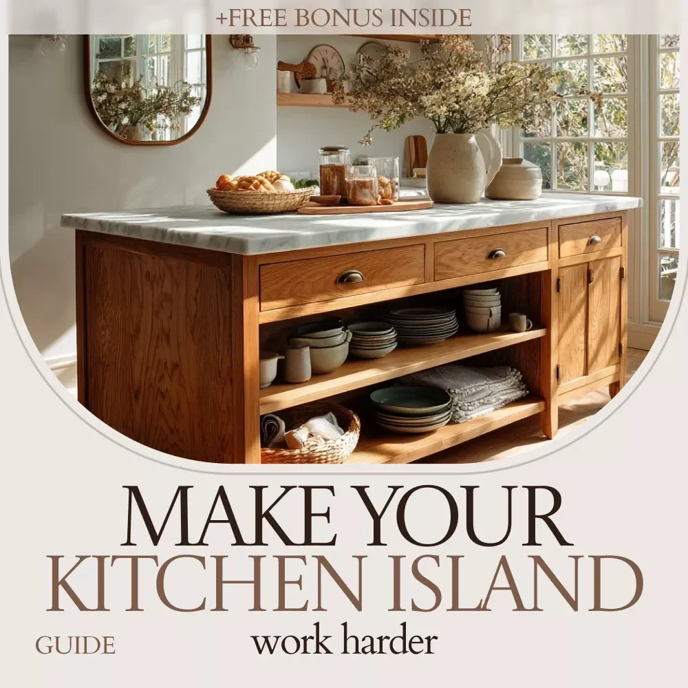 Make Your Kitchen Island Work Harder – Smart kitchen island storage solutions Guide, Space-Saving Layout Ideas, Functional Organization eBook for Modern Kitchens