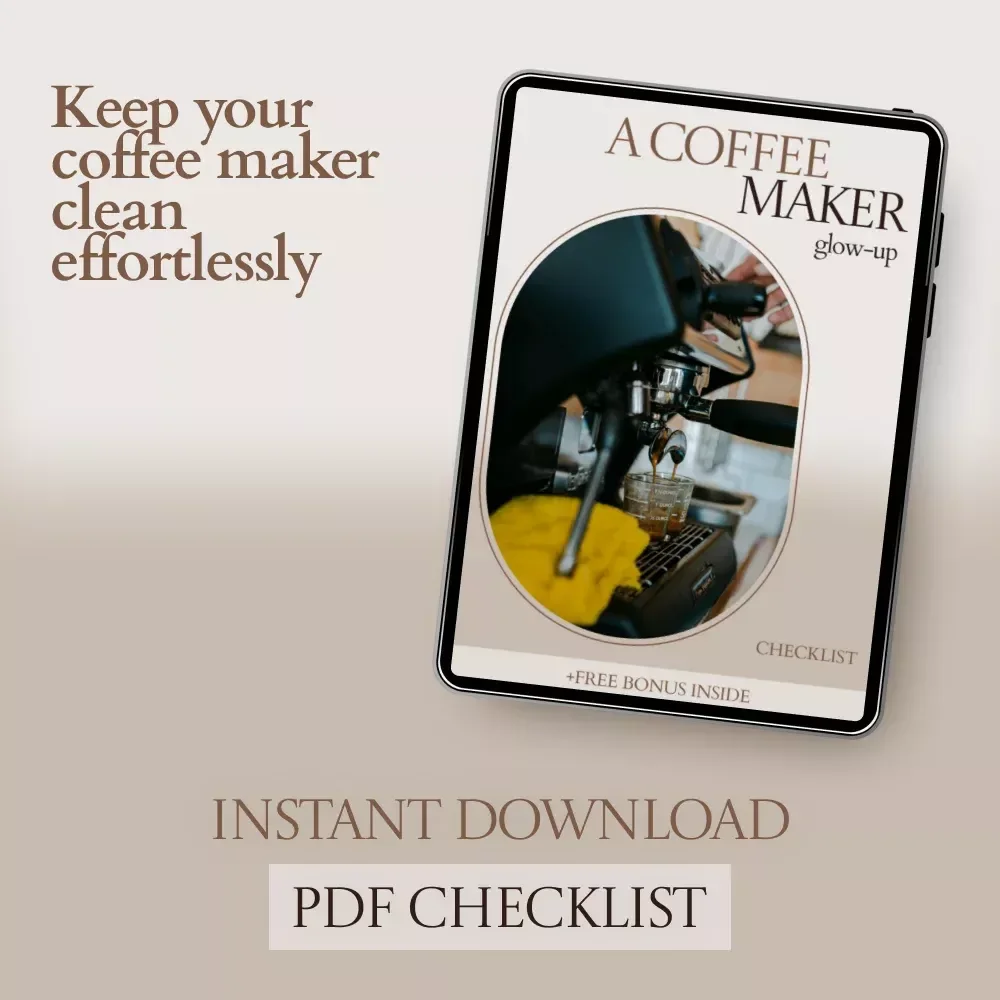 A Coffee Maker Glow-Up: Ultimate Checklist for How to Descale Coffee Maker & Keep It Sparkling