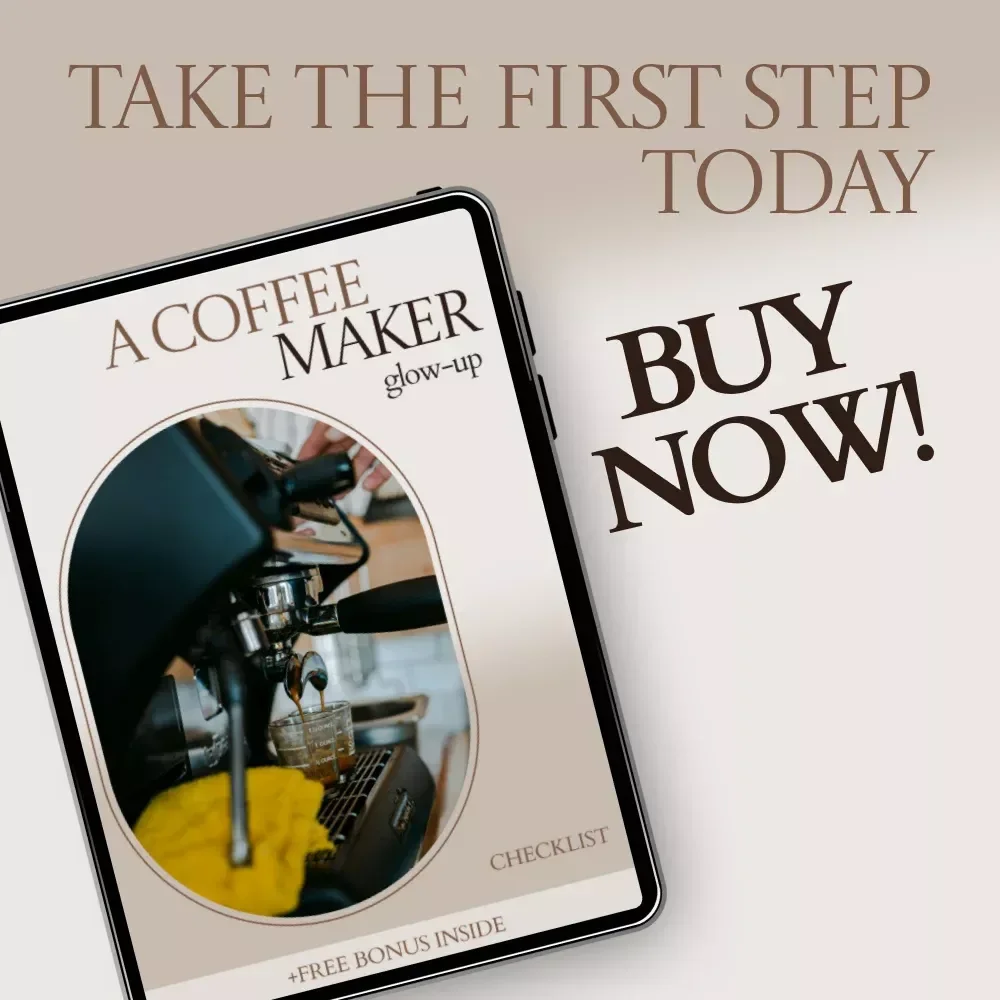 A Coffee Maker Glow-Up: Ultimate Checklist for How to Descale Coffee Maker & Keep It Sparkling